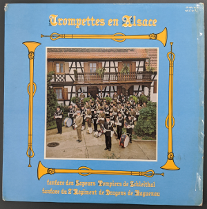 Vinyle du 2e RD - Trompettes en Alsace