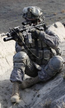 Soldat américain en Afghanistan